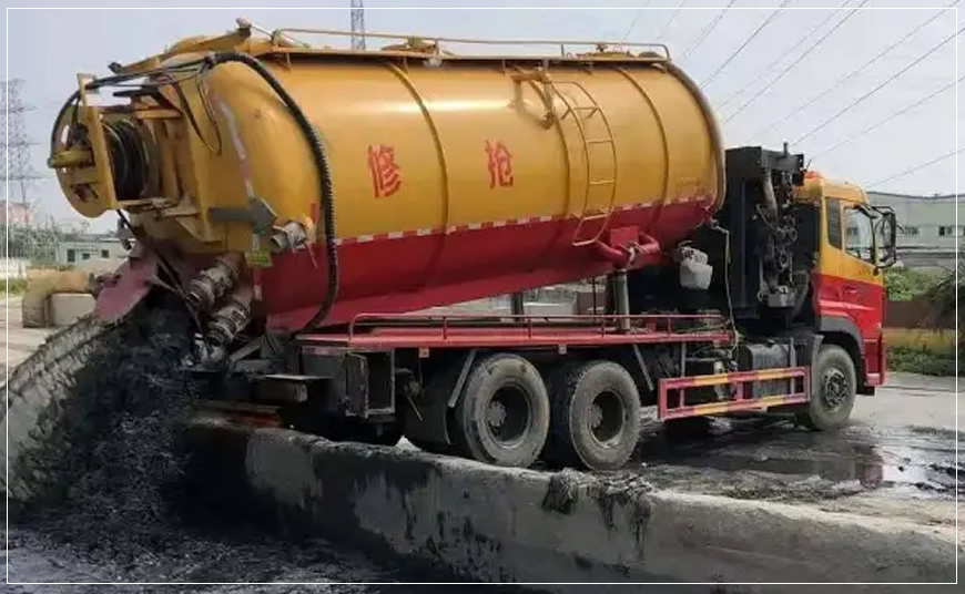 石拐沉淀池清理案例